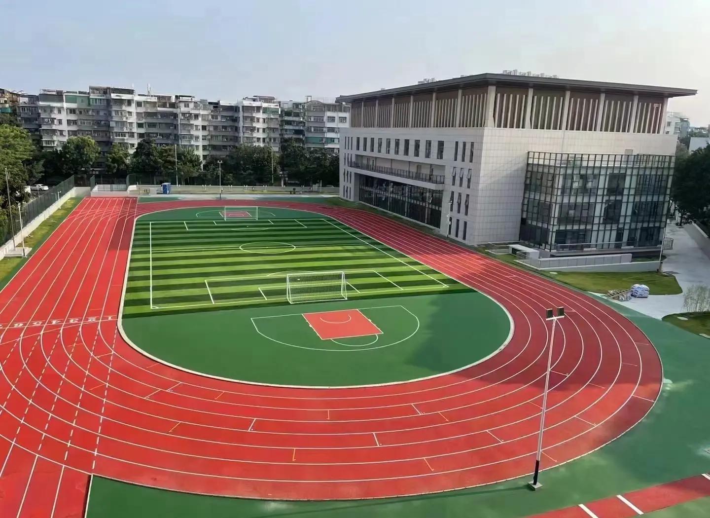 鄂尔多斯市塑胶跑道材料塑胶篮球场 - 方案